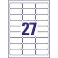 Miniatyrbild 4 av 4: Avery-Zweckform L4737REV-25 Universaletiketter 63.5 x 29.6 mm Papper Vit 810 st Repositionerbart Bläckstråleskrivare, L