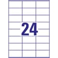 Miniatyrbild 4 av 7: Avery-Zweckform 3490 Universaletiketter 70 x 36 mm Papper Vit 720 st Permanent Bläckstråleskrivare, Laser, Laser, färg,