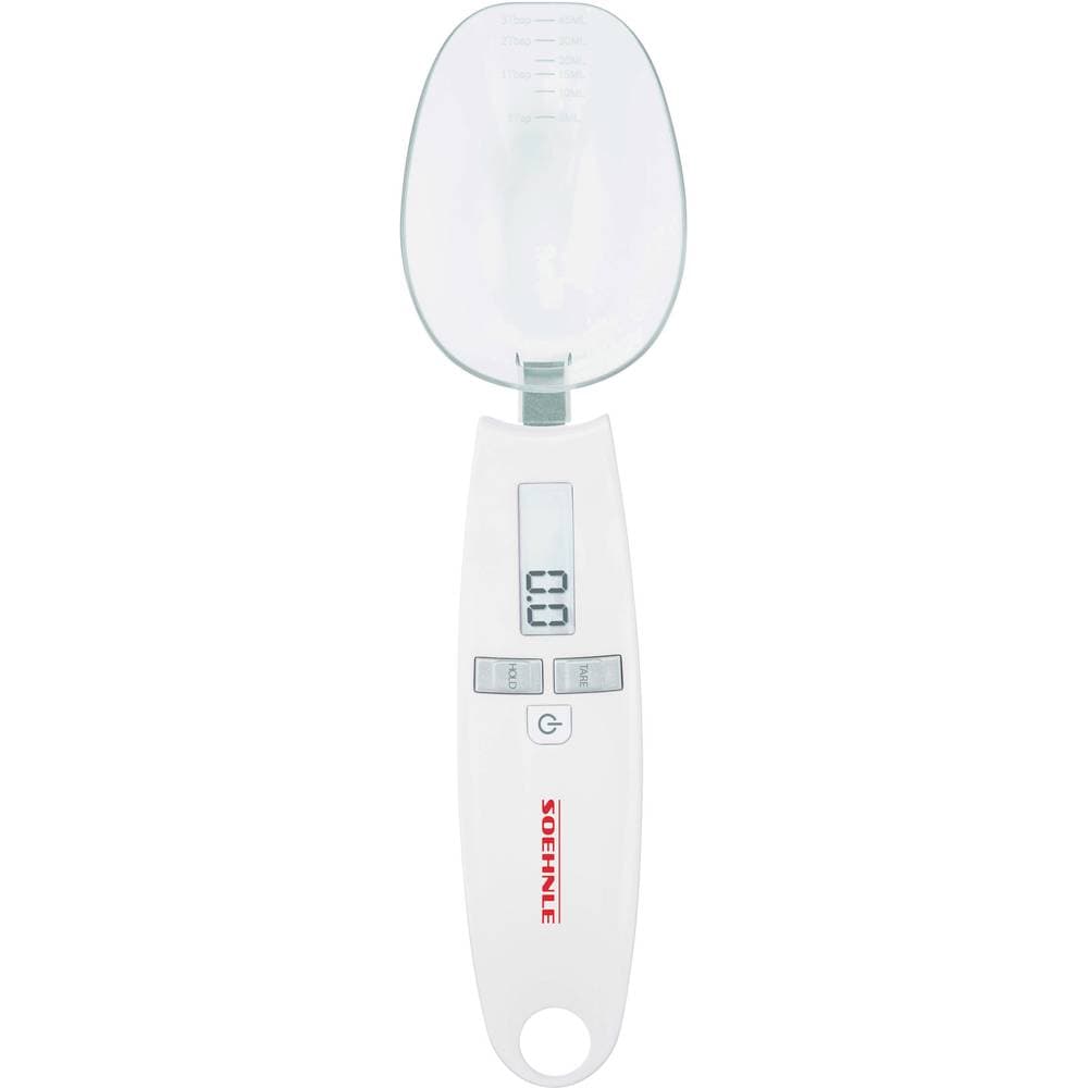 Soehnle 66220 Skedvåg Vägningsområde 500 g Läsbarhet 0.1 g batteri Vit