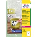 Miniatyrbild 3 av 4: Avery-Zweckform L4773REV-20 Folieetiketter 63.5 x 33.9 mm Polyesterfilm Vit 480 st Repositionerbart Laser, färg, Laser,