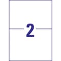 Miniatyrbild 4 av 4: Avery-Zweckform 3655 Universaletiketter 210 x 148 mm Papper Vit 200 st Permanent Bläckstråleskrivare, Laser, Laser, fär