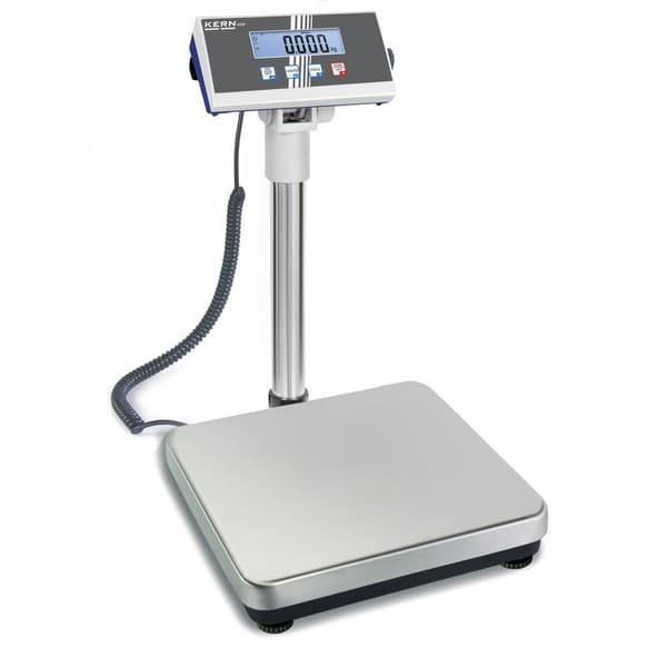 Kern EOB 15K5 Paketvåg Vägningsområde 15 kg Läsbarhet 5 g 230 V, batteri Silver