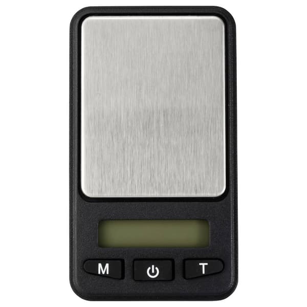Basetech Fickvåg Vägningsområde 200 g Läsbarhet 0.01 g batteri Silver