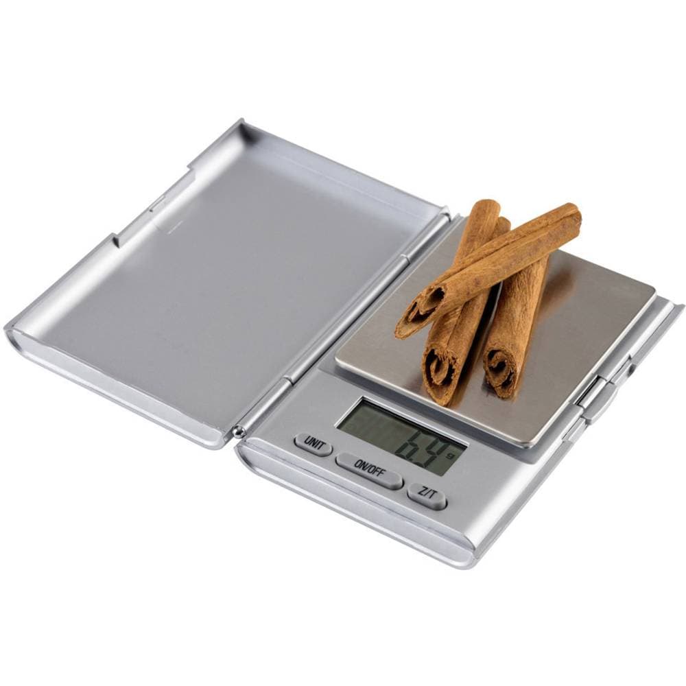 Korona 79444 Anja Fickvåg Vägningsområde 500 g Läsbarhet 0.1 g batteri Silver (matt)