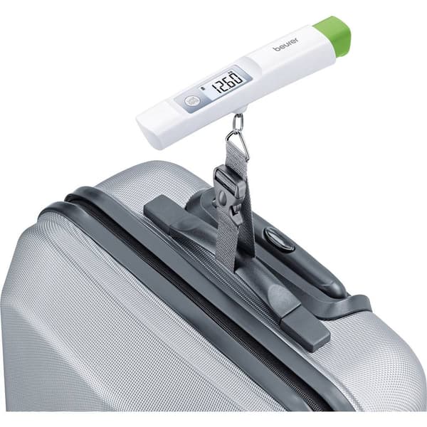 Beurer 73213 Bagagevåg batteri Vit, Vit, Lefthand