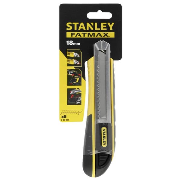 STANLEY 0-10-481 Cutter m. magasin FatMax 18mm 1 st
