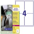 Miniatyrbild 1 av 4: Avery-Zweckform L7915-10 99.1 x 139 mm Polyetenfilm Vit 40 st Permanent Folieetiketter