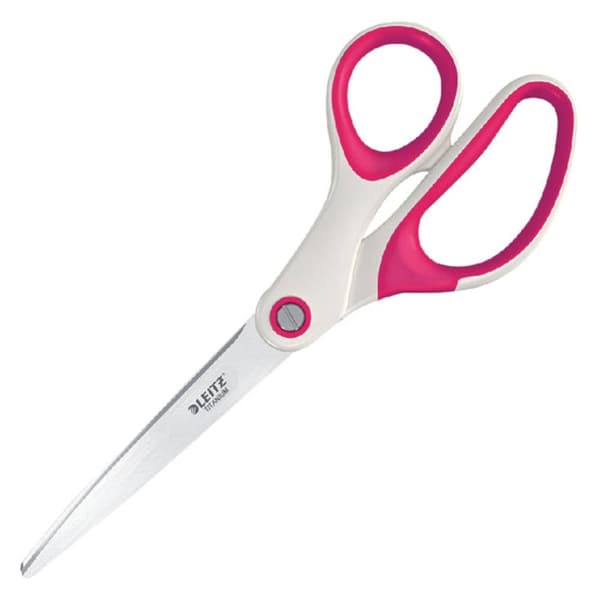 Leitz 5319-20-23 Universalkniv Högerhänta 205 mm Vit-rosa