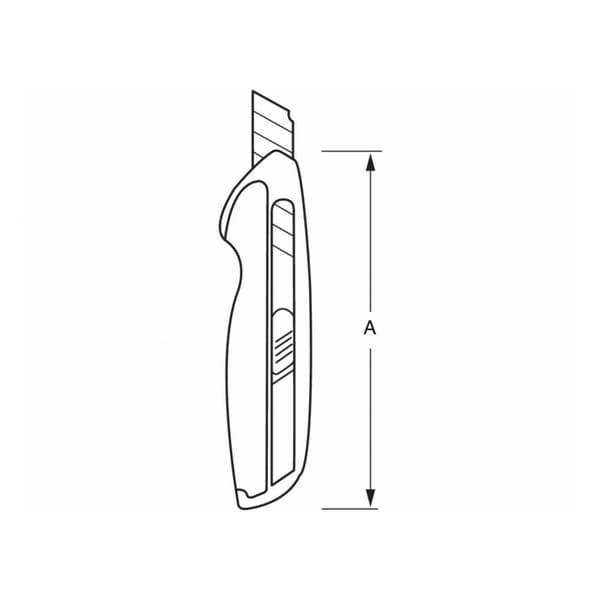 Bahco KE18-01 ERGO SKÄRKNIVAR MED AVBRYTBAR KLINGA, 18 MM 1 st