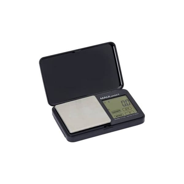 Maul Taschenwaage MAULpocket II, 500 g Fickvåg Vägningsområde 500 g batteri Svart