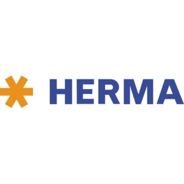 Herma 2252 Markeringsetiketter Ø 19 mm Röd 1280 st Permanent Papper