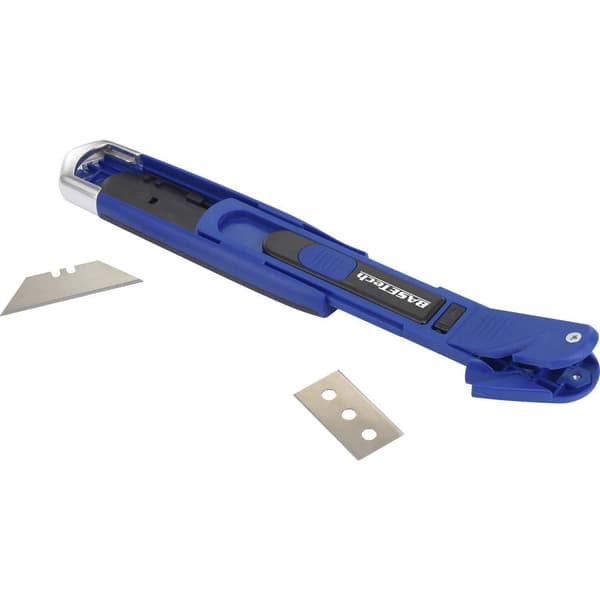 Basetech BT-2206462 2-i-1 säkerhetskniv / folieskärare / kartongkniv 1 st