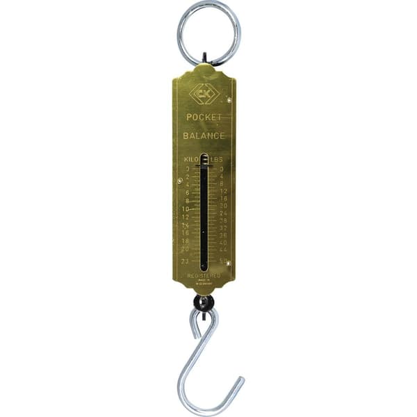 C.K T6202 050 Fjädervåg Vägningsområde 23 kg