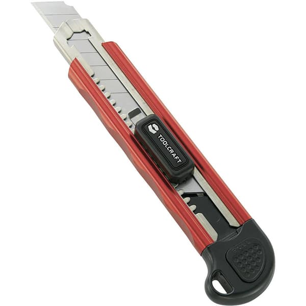 TOOLCRAFT TO-6623451 Skärkniv 9 mm aluminium 1 st