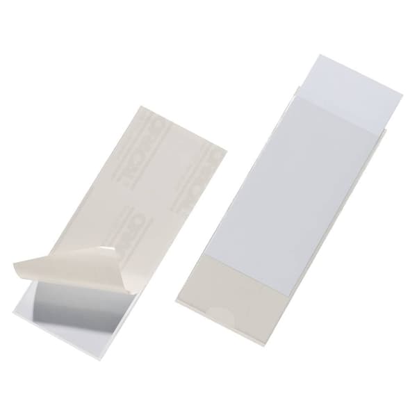 DURABLE Etikettfönster Pocketfix/8075-19 60x150mm färglös inneh. 10