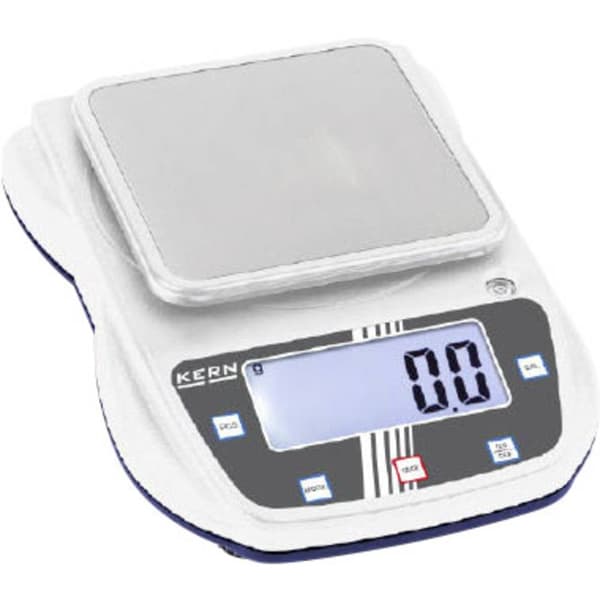 Kern EHA 1000-1 Precisionsvåg Vägningsområde 1 kg Läsbarhet 0.1 g batteri, via nätadapter Flerfärgad
