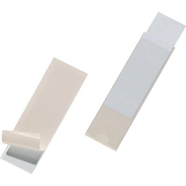 Durable självhäftande ficka Pocketfix/8073-19 30 x 100 mm 10 upptill