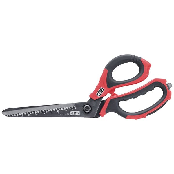 4K5 Tools 600.501A Universalkniv Vänsterhänta, Högerhänta Svart/Röd
