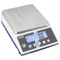 Miniatyrbild 1 av 3: Kern PCB 10000-1 Precisionsvåg Vägningsområde 10 kg Läsbarhet 100 mg Vit, Svart, Silver