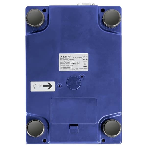 Kern PCB 6000-0 Precisionsvåg Vägningsområde 6 kg Läsbarhet 1 g Vit, Svart, Silver