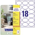 Miniatyrbild 1 av 4: Avery-Zweckform L6024REV-25 Universaletiketter 63.5 x 42.3 mm Papper Vit 450 st Repositionerbart Laser, färg, Laser