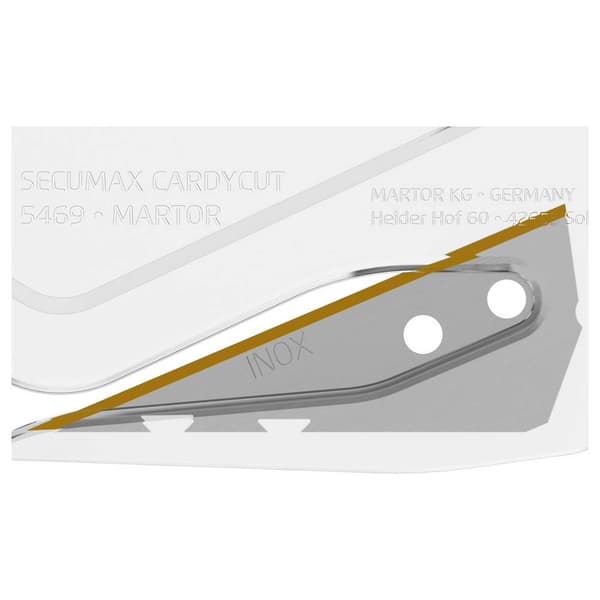 MARTOR 546912.12 MARTOR SÄKERHETSKNIV SECUMAX CARDYCUT NR. 546912, 10 i kartong 10 st