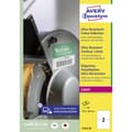 Miniatyrbild 2 av 4: Avery-Zweckform L7916-40 Universaletiketter 210 x 148 mm Polyetenfilm Vit 80 st Permanent Laser 40 Papper DIN A4