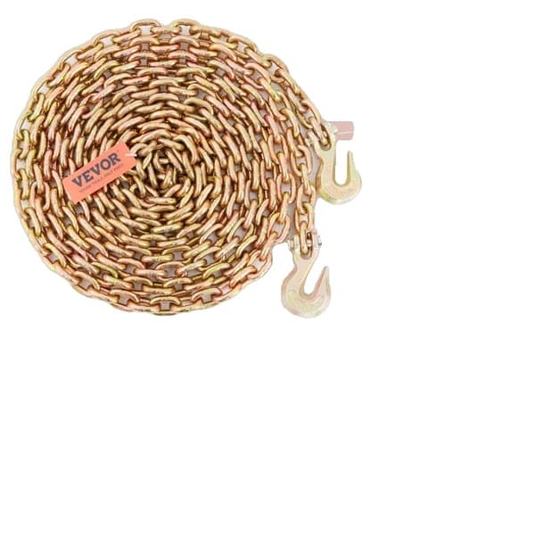 Bundkæde, forzinket, sikkerhedskroge med greb, 1 stk, 0,31 tommer 1PC