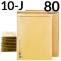 Miniatyrbillede 1 af 2: Bubble Bag, Holdbart KRAFT Materiale, Effektiv Indre Boblebeskyttelse,80 stk-10-J (370x480mm)