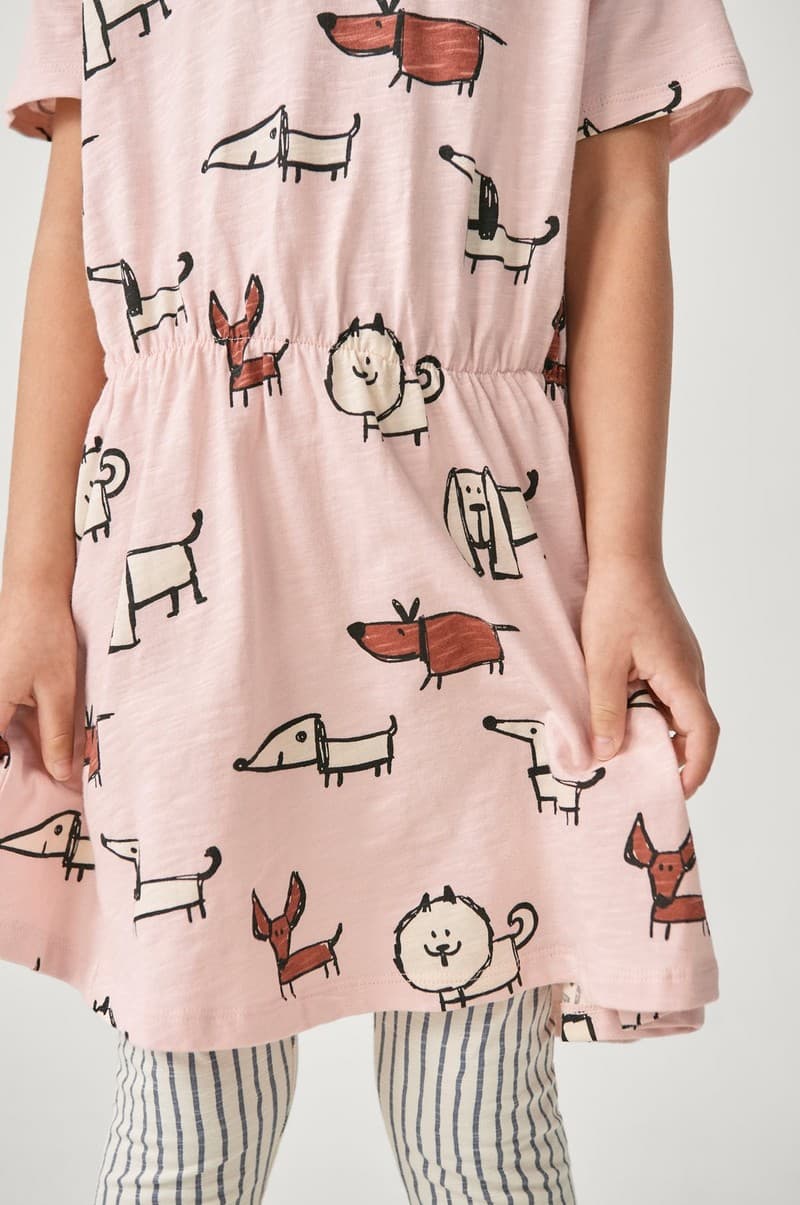 Klänning i ekologisk bomull