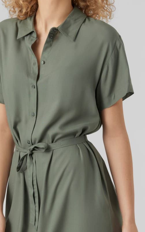 Vero Moda - vmBumpy SS Calf Shirt Dress