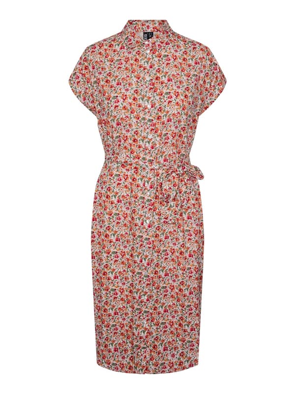Pieces - pcNya SS Shirt Dress Ditsy Flower Print