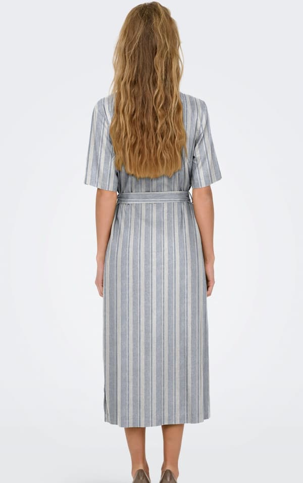 Only - onlCaro SS Linen Belt Dress