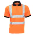 Miniatyrbillede 1 af 3: Yoko Hi-Vis kortærmet poloshirt / arbejdstøj til mænd (pakke med 2)