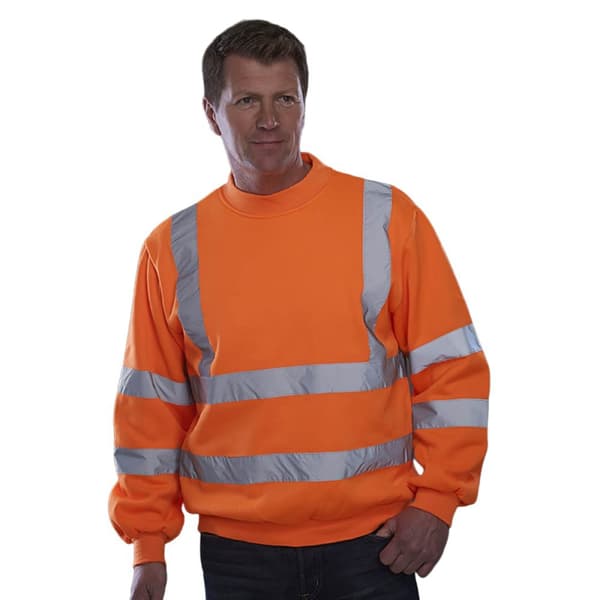 Yoko Unisex Hi-Vis Heavyweight Sweatshirt (pakke med 2 stk.)
