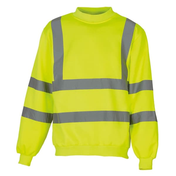 Yoko Unisex Hi-Vis Heavyweight Sweatshirt (pakke med 2 stk.)