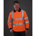 Pikkukuva 2 / 3: Yoko Ladies/Womens Hi-Vis Long Sleeve Polo Shirt