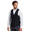 Miniatyrbilde 3 av 3: Premier Mens Lined Polyester Waistcoat / Catering / Bar Wear