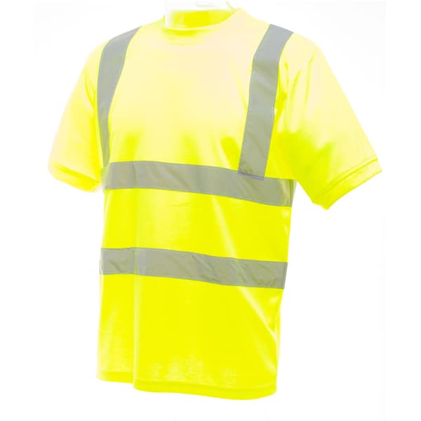 Yoko Ladies/Womens Hi-Vis kortärmad T-Shirt