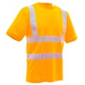 Miniatyrbillede 1 af 2: Yoko Dame/kvinde Hi-Vis kortærmet T-shirt med korte ærmer
