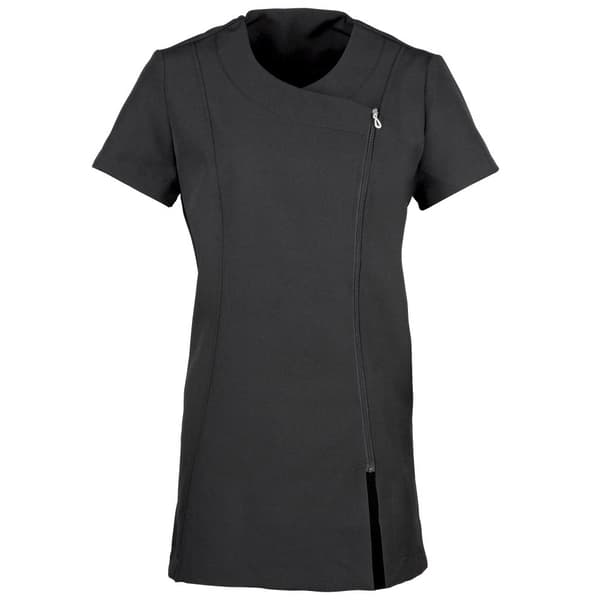Premier Ladies/Womens *Camellia* Tunika / Hälsa, skönhet och spa / Arbetskläder Black 12 Premier Ladies/Womens *Camellia* Tunika / Hälsa, skönhet och spa / Arbetskläder Black 12