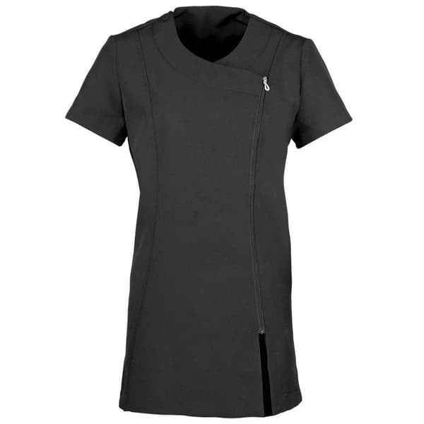 Premier Ladies/Womens *Camellia* Tunika / Hälsa, skönhet och spa / Arbetskläder (2 st.) Black 18