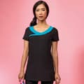 Miniatyrbilde 3 av 3: Premier Womens/Ladies Ivy Beauty And Spa Tunic (Contrast Neckline)