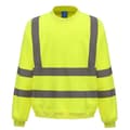 Miniatyrbillede 1 af 2: Yoko Unisex-højvis Sweatshirt til voksne