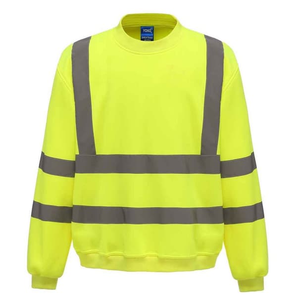 Yoko Unisex-højvis Sweatshirt til voksne
