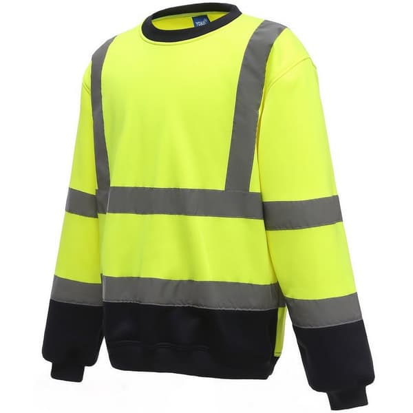 Yoko Unisex-højvis Sweatshirt til voksne