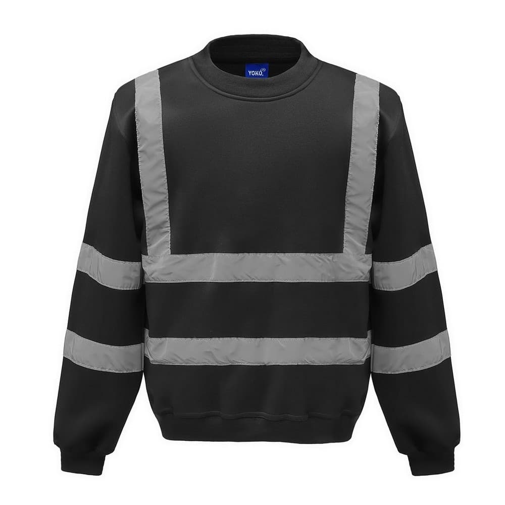 Yoko Unisex vuxen Hi-Vis Sweatshirt för vuxna