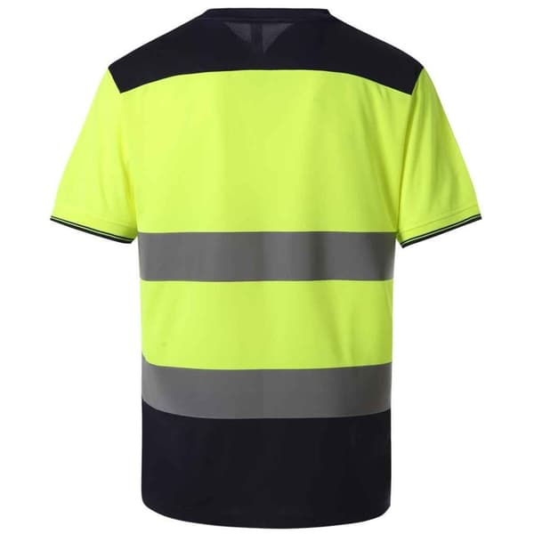 Yoko Tvåfärgad Hi-Vis T-Shirt för män