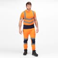 Miniatyrbilde 4 av 4: Regatta Mens Pro High-Vis Short-Sleeved T-Shirt