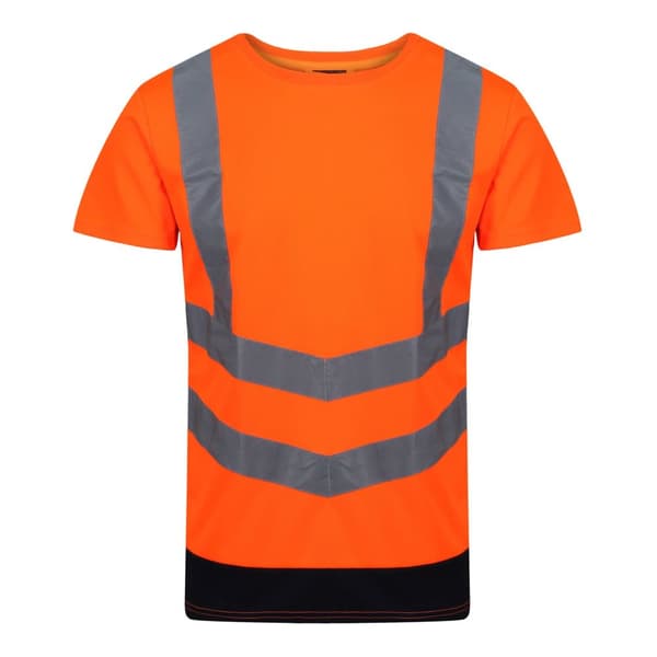 Regatta Herr Pro High-Vis kortärmad T-Shirt